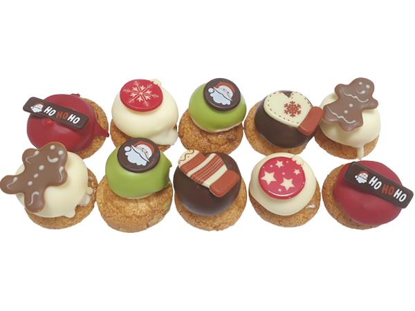 Kerst Petit Four per 10