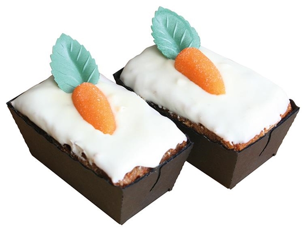 Wortelcake stukje